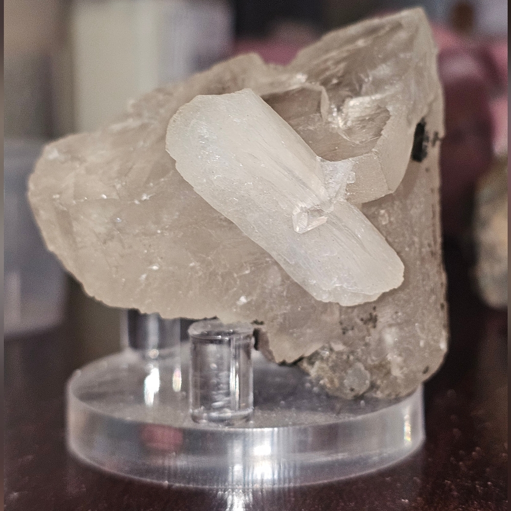 Calcite With Stilbite